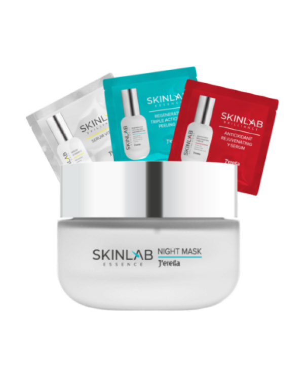 Набір Нічний крем-маска SKINLAB Essence + 3 пробника
